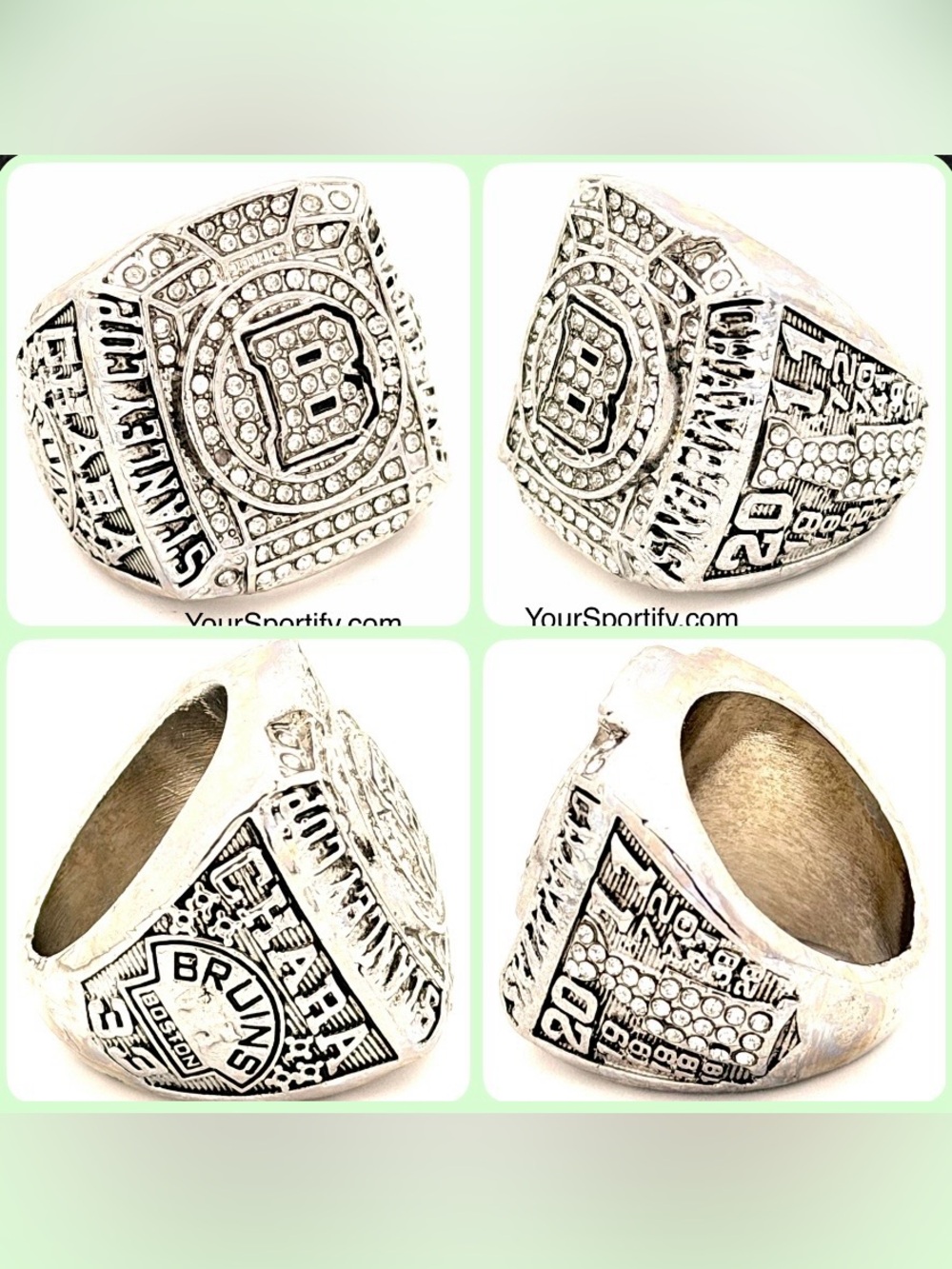 NHL / 2011 Boston Bruins Stanley Cup championship ring / Chara